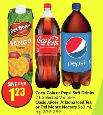 FreshCo Coca-Cola or Pepsi Soft Drinks offer