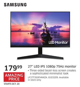 The Source Samsung 27 led ips 1080p 75hz monitor offer