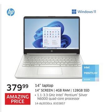 The Source Hp 14 laptop offer