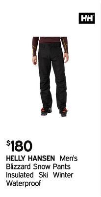Atmosphere Men's blizzard snow pants insulated ski winter waterproof offer