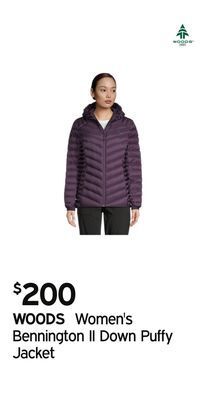 Atmosphere Women's bennington ii down puffy jacket offer