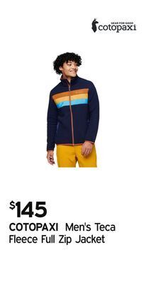 Atmosphere Men's teca fleece full zip jacket offer