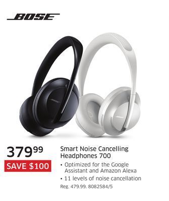 The Source Bose smart noise cancelling headphones 700 offer
