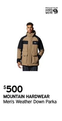 Atmosphere Men's weather down parka offer