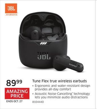 The Source Jbl tune flex true wireless earbuds offer