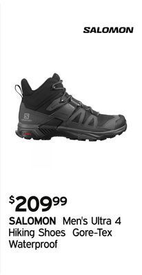 Atmosphere Men's ultra 4 hiking shoes gore-tex waterproof offer