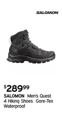 Atmosphere Men's quest 4 hiking shoes gore-tex waterproof offer