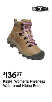 Atmosphere Women's pyrenees waterproof hiking boots offer