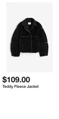 H&M Teddy fleece jacket offer