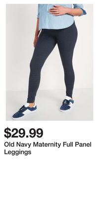 Old Navy Old navy maternity full panel leggings offer