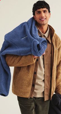 Hudson's Bay Columbia men's rugged ridge sherpa full zip offer