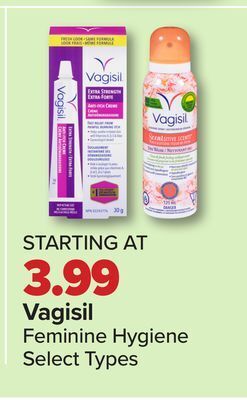 PharmaChoice Vagisil feminine hygiene offer