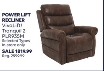 Wellwise by Shoppers Power lift recliner offer
