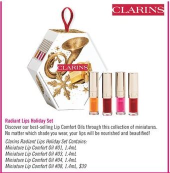 Shoppers Drug Mart Clarins offer
