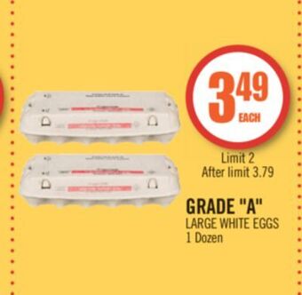 Shoppers Drug Mart Grade a large white eggs offer