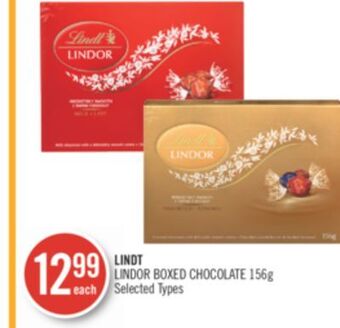 Shoppers Drug Mart Lindt lindor boxed chocolate offer