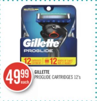 Shoppers Drug Mart Gillette proglide cartridges offer