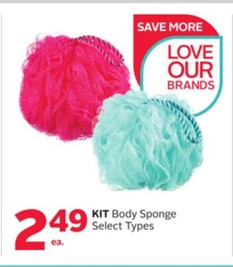 Rexall Kit body sponge offer