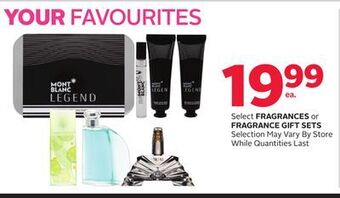 Rexall Select fragrances or fragrance gift sets offer