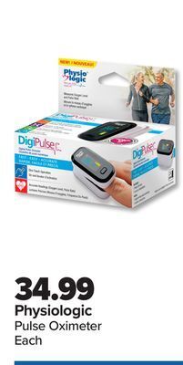 PharmaChoice Physiologic pulse oximeter offer