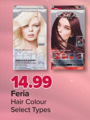 PharmaChoice Feria hair colour offer