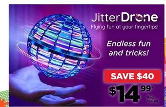 Showcase Jitter drone endless fun and tricks! offer