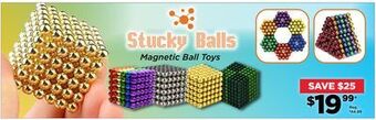 Showcase Magnetic ball toys offer