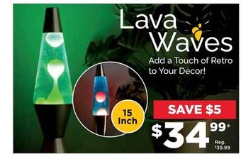 Showcase Lavawaves: motion lava lamp offer