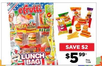 Showcase Efrutti lunch bag offer