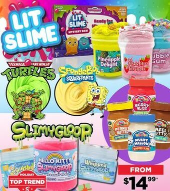 Showcase Lit slime offer