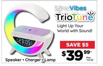 Showcase Sonicvibes triotune light up your world wit sound! offer