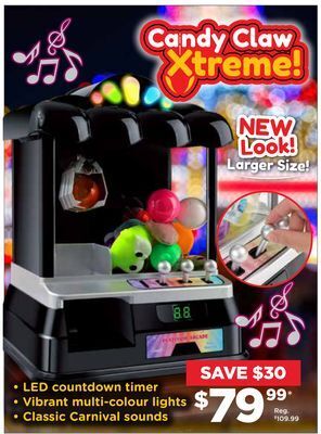 Showcase Candy claw xtreme! offer