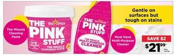 Showcase The pink stuff the miracle cleaning paste offer