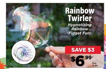 Showcase Rainbow twirler offer