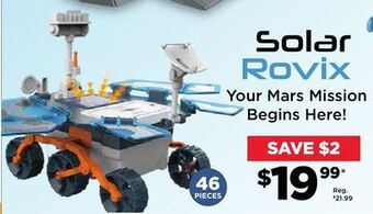 Showcase Solar rovix offer