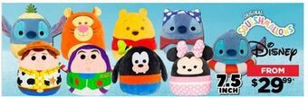 Showcase Disney original squishmallows offer