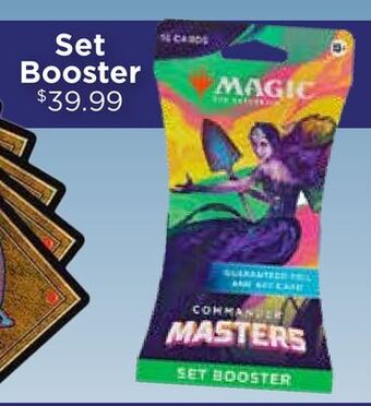 Showcase Set booster offer
