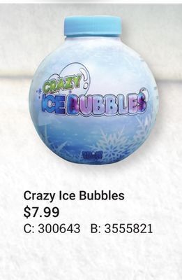 Bass Pro Crazy ice bubbles offer