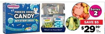 Showcase Freezyums! freeze dried candy offer