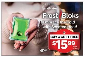 Showcase Frost bloks offer
