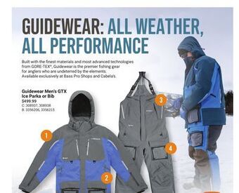 Bass Pro Men's gtx ice parka or bib offer