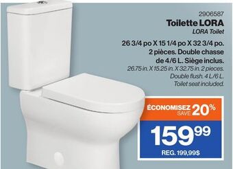 Patrick Morin Lora toilet offer