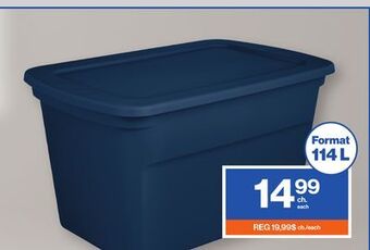 Patrick Morin Plastic storage offer