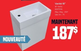 Matériaux Pont Masson 18 vanity offer