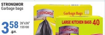 Rossy Strongmor garbage bags offer