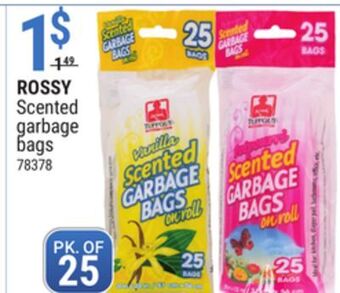 Rossy Rossy scented garbage bags offer