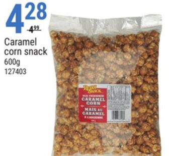 Rossy Caramel corn snack offer