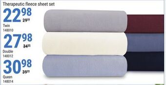 Rossy Therapeutic fleece sheet set offer