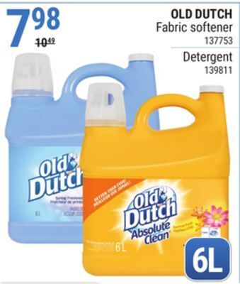 Rossy Old dutch fabric softener offer