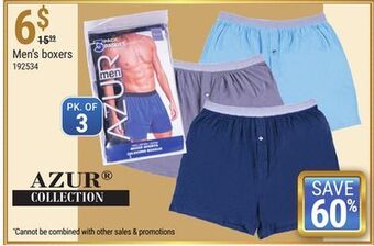 Rossy Azur men's boxers offer